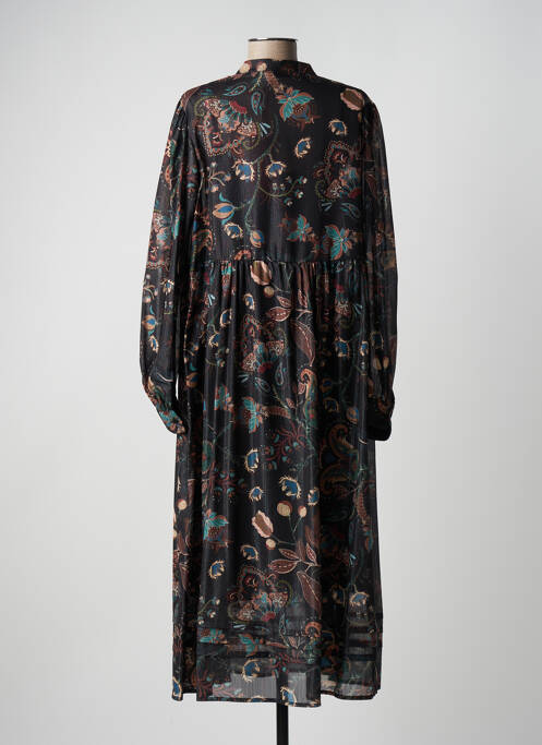 Robe mi-longue noir IMPERIAL pour femme