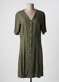 Robe courte marron MSCH COPENHAGEN femme