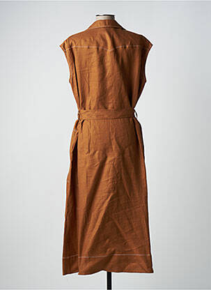 Robe longue marron PAUL & JOE femme