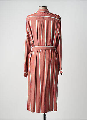 Robe mi-longue rose LA PETITE FRANCAISE femme