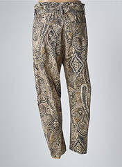 Pantalon droit multicolore PLEASE pour femme seconde vue