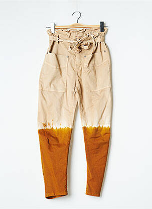 Pantalon droit beige PLEASE femme