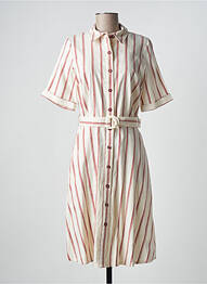 Robe courte multicolore LA PETITE FRANCAISE femme