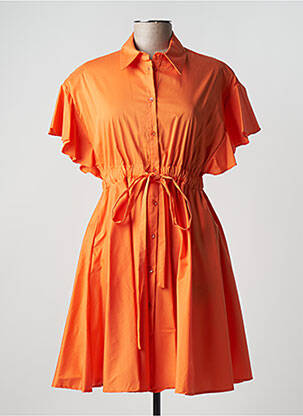 Robe courte orange IMPERIAL pour femme