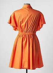 Robe courte orange IMPERIAL pour femme seconde vue