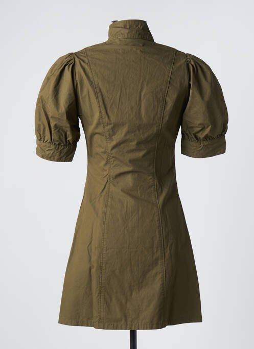 Robe courte kaki THE KOOPLES pour femme