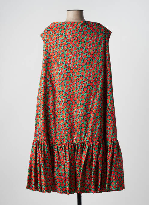 Robe mi-longue rouge L'AUTRE CHOSE pour femme