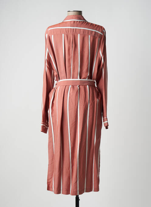 Robe mi-longue rose LA PETITE FRANCAISE pour femme