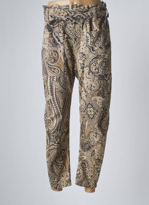 Pantalon droit multicolore PLEASE pour femme