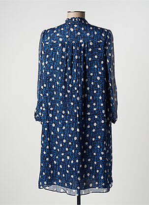 Robe courte bleu DIANE VON FURSTENBERG femme