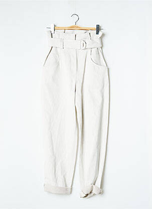 Pantalon large blanc IRO pour femme