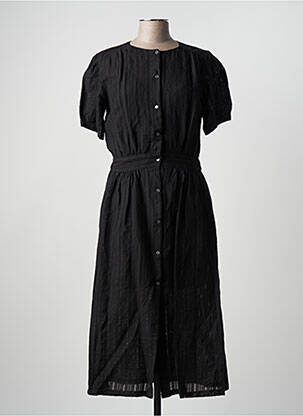 Robe D'été Sans Manches BAÏ AMOUR En Polyamide Noir - Taille S, Idéale Printemps/été