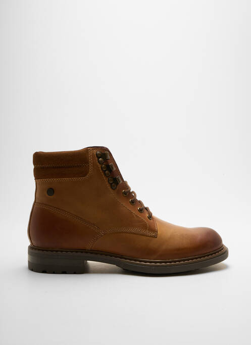 Bottines/Boots marron BASE LONDON pour homme