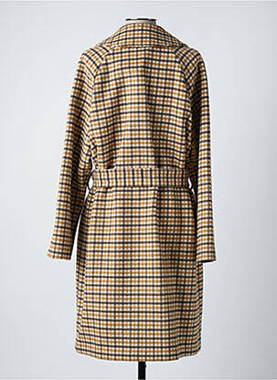 Manteau long beige SELECTED femme