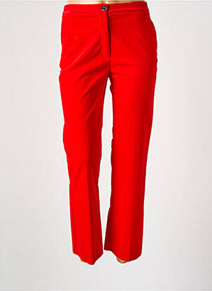 Pantalon droit rouge PINKO pour femme