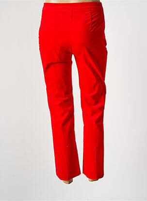 Pantalon droit rouge PINKO femme
