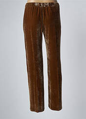 Pantalon large marron DIEGA pour femme seconde vue