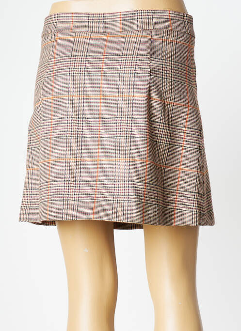 Jupe courte beige IMPERIAL pour femme