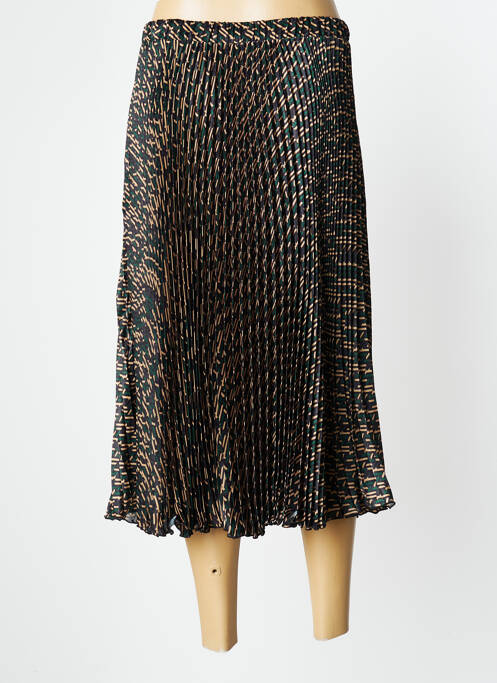 Jupe mi-longue noir IMPERIAL pour femme