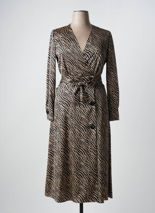 Robe mi-longue noir PENNYBLACK pour femme