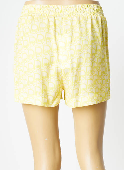 Short jaune RECC pour femme