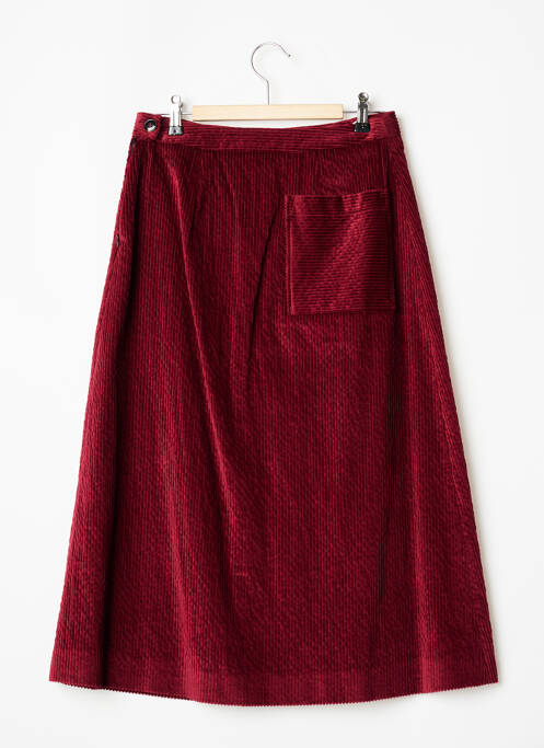 Jupe mi-longue violet MOMONI pour femme