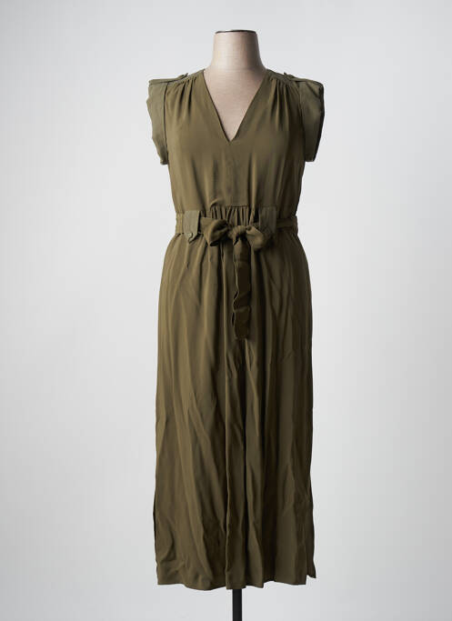 Robe mi-longue vert TWINSET pour femme