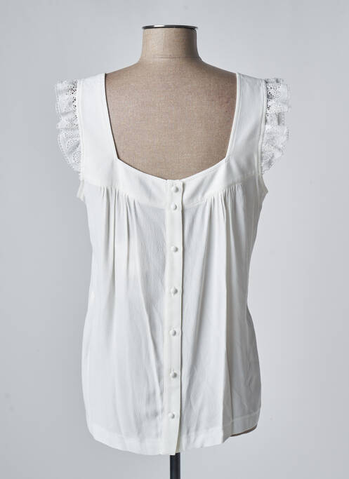 Top blanc LA PETITE FRANCAISE pour femme