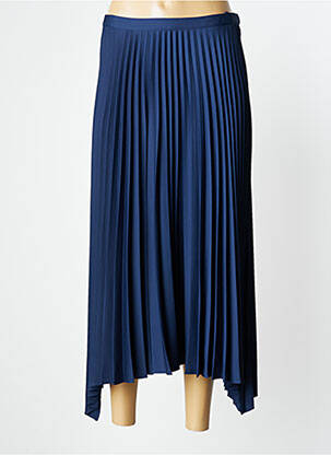 Jupe mi-longue bleu THEORY femme