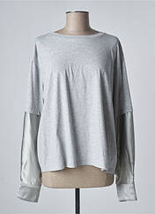 Top gris MAISON MARTIN MARGIELA pour femme seconde vue