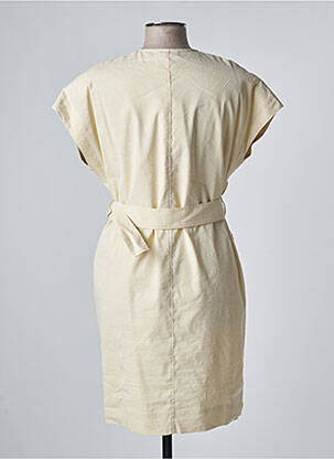 Robe courte beige THEORY femme