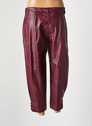Pantalon droit violet IMPERIAL femme