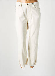 Jeans boyfriend blanc PLEASE femme