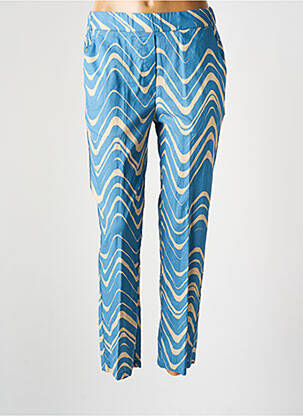 Pantalon droit bleu DIEGA femme