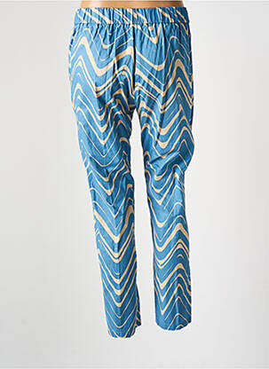 Pantalon droit bleu DIEGA femme