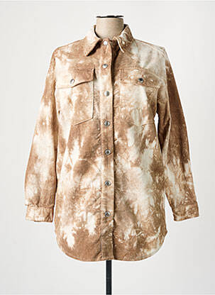 Veste casual beige PLEASE femme