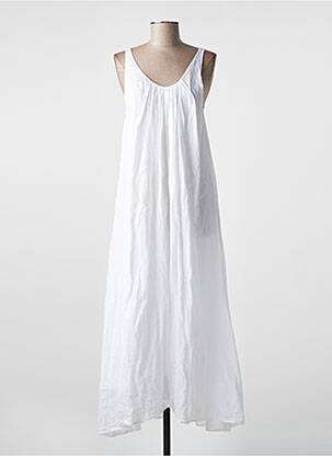 Robe longue blanc IMPERIAL pour femme