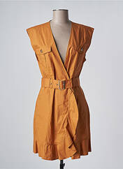 Robe courte marron PINKO pour femme seconde vue
