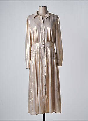 Robe mi-longue or PINKO femme