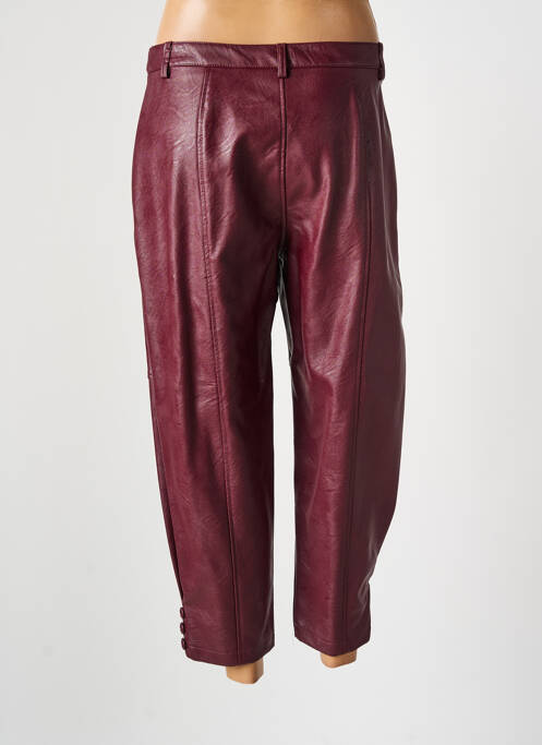 Pantalon droit violet IMPERIAL pour femme