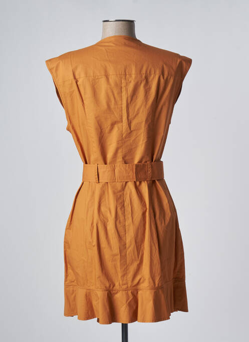 Robe courte marron PINKO pour femme