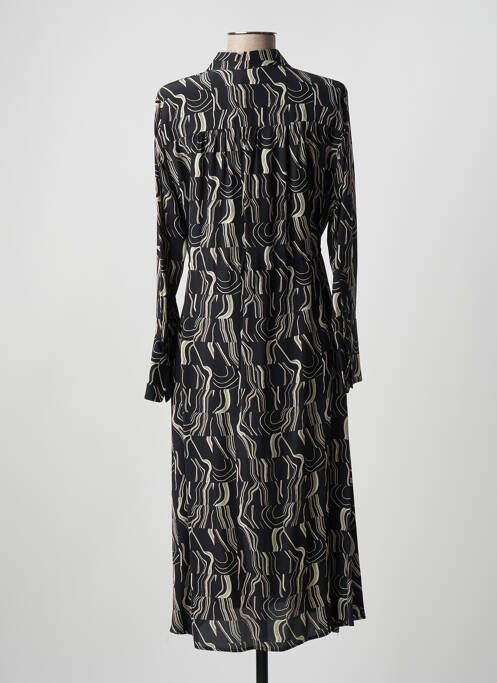 Robe mi-longue noir ATTIC AND BARN pour femme