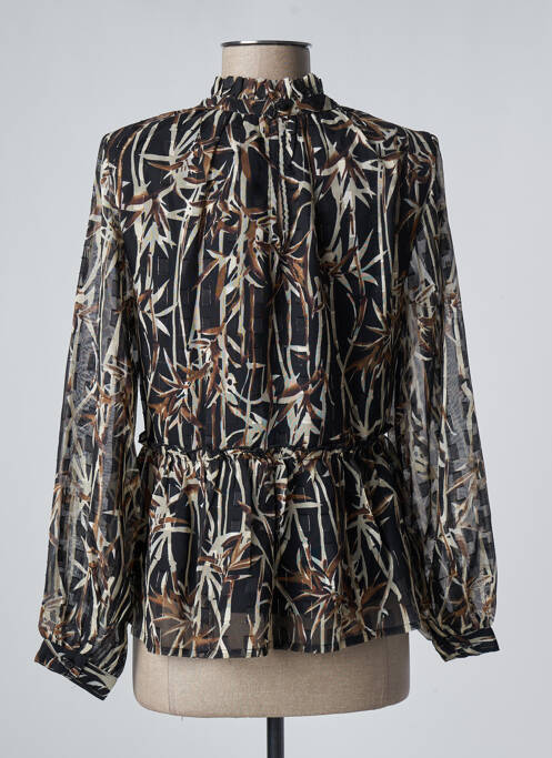 Top noir OBJECT pour femme