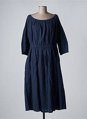 Robe mi-longue bleu DAY OFF femme