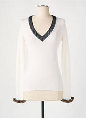Pull blanc PINKO pour femme seconde vue