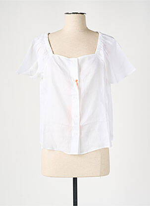 Chemise manches courtes blanc MAX&CO. pour femme