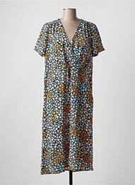 Robe mi-longue noir SELECTED femme