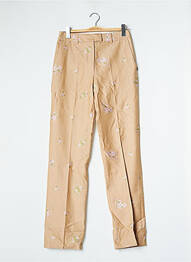 Pantalon droit beige PAUL & JOE femme