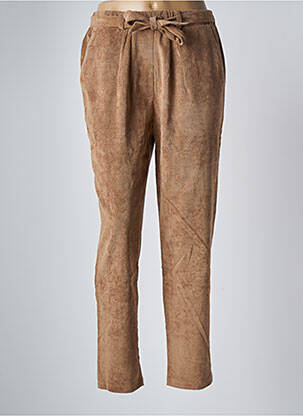 Pantalon droit beige MOLLY BRACKEN femme