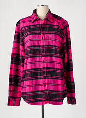 Chemise manches longues rose PORTUGUESE FLANNEL pour homme seconde vue